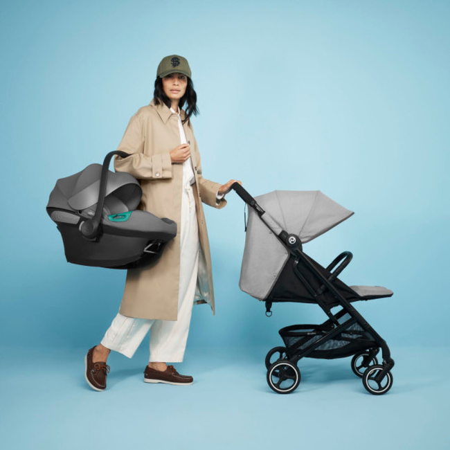 Cybex Aton S2 i-Size Βρεφικό Κάθισμα Αυτοκινήτου 0-24 μηνών Seashell Beige 522001957