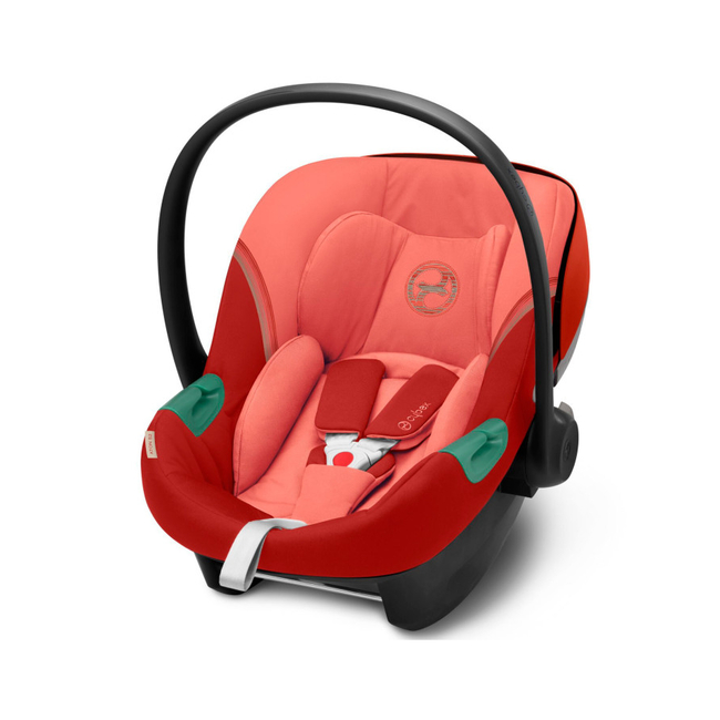 Cybex Aton S2 i-Size Βρεφικό Κάθισμα Αυτοκινήτου 0-24 μηνών Hibiscus Red 522001961