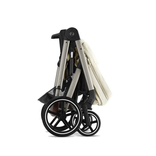 Cybex Balios S Lux Βρεφικό Καρότσι Taupe Frame 0-22kg Seashell Beige 522002565