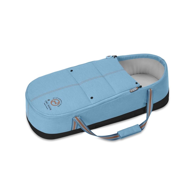 Cybex Cocoon S Μαλακό Πορτ Μπεμπέ 0-9 kg Beach Blue 522001147