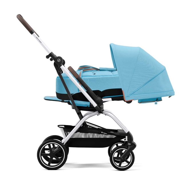 Cybex Cocoon S Μαλακό Πορτ Μπεμπέ 0-9 kg Beach Blue 522001147