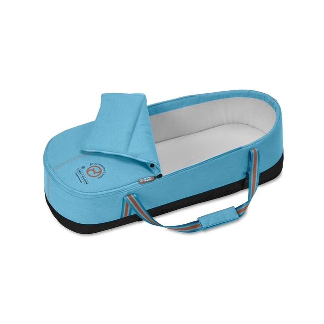 Cybex Cocoon S Μαλακό Πορτ Μπεμπέ 0-9 kg Beach Blue 522001147