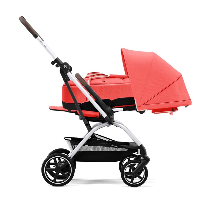 Cybex Cocoon S Μαλακό Πορτ Μπεμπέ 0-9 kg Hibiscus Red 522001149