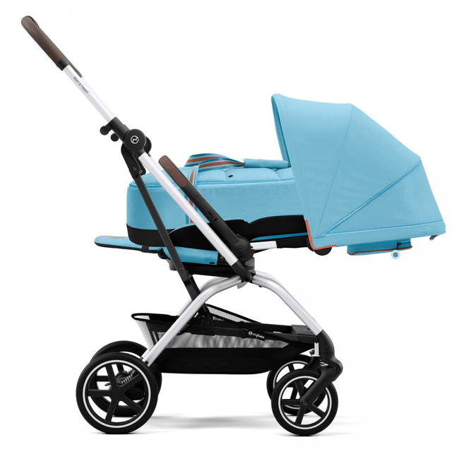 Cybex EEZY S TWIST+ 2 SLV Βρεφικό Καρότσι Beach Blue 522001117