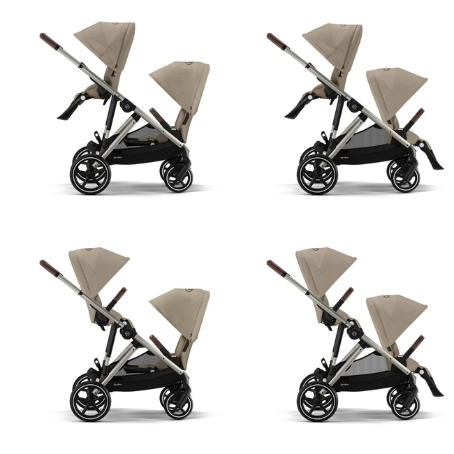 Cybex Gazelle S TPE Κάθισμα για 2ο Παιδί Almond Beige 522005251