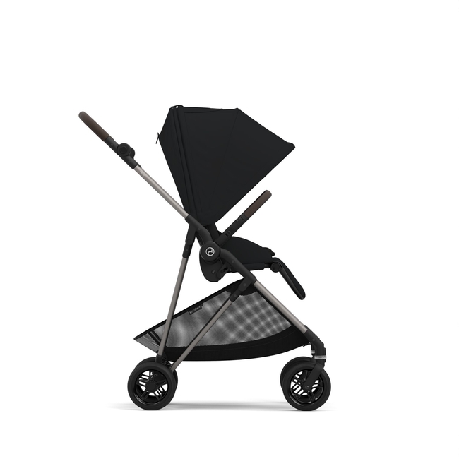 Cybex Melio Baby Stroller 6.1 kg Moon Black 522002647