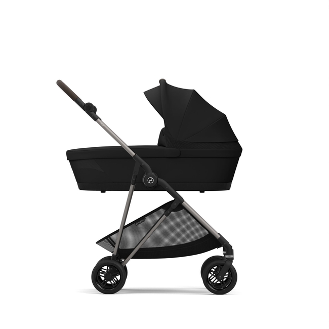 Cybex Melio Cot Πορτ Μπεμπέ 0-9 kg Moon Black 522002679