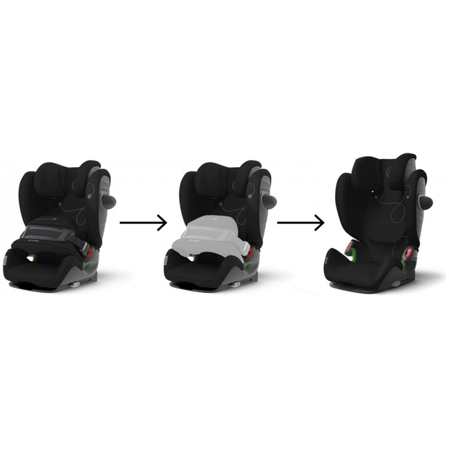 Cybex Pallas G i-Size 9-36kg Isofix Moon Black 522002177 