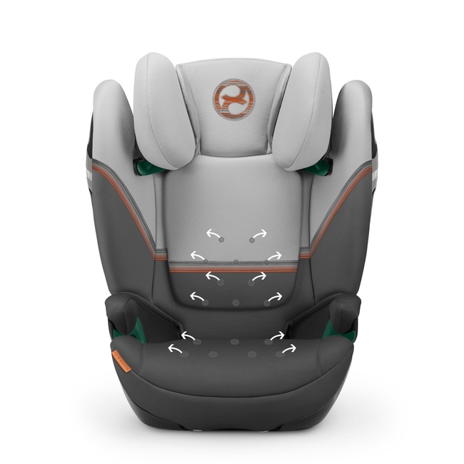 Cybex Solution S2 i-Fix 15-36kg Lava Grey