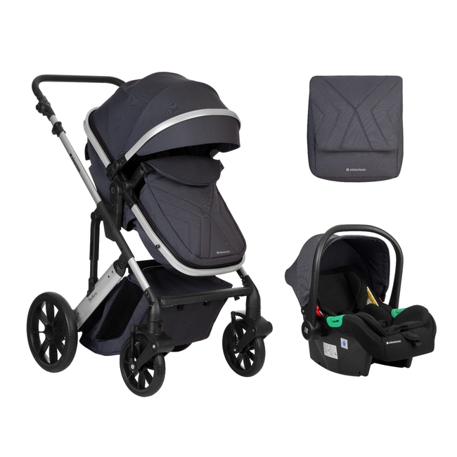 Kikka Boo Stroller 3in1 transf. seat Darling Dark Grey 2024 31001010248