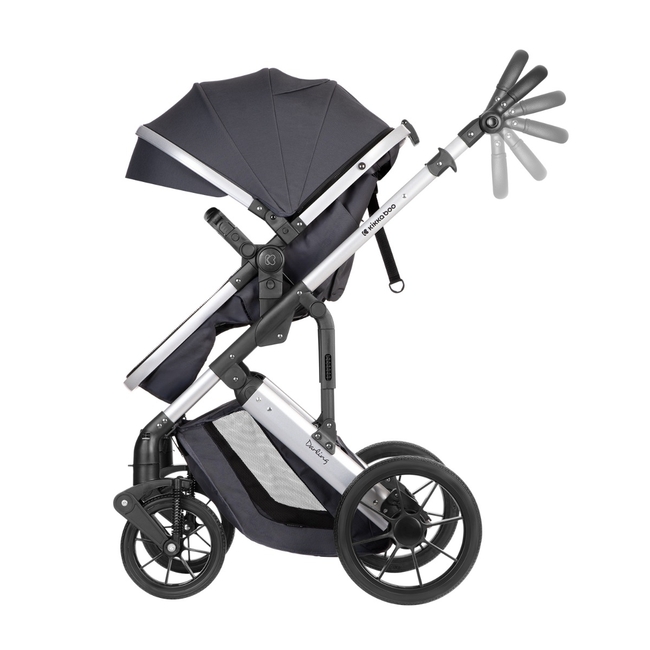 Kikka Boo Stroller 3in1 transf. seat Darling Dark Grey 2024 31001010248