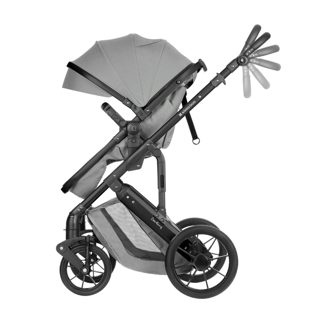 Kikka Boo Stroller 3in1 transf. seat Darling Light Grey 2024 31001010249