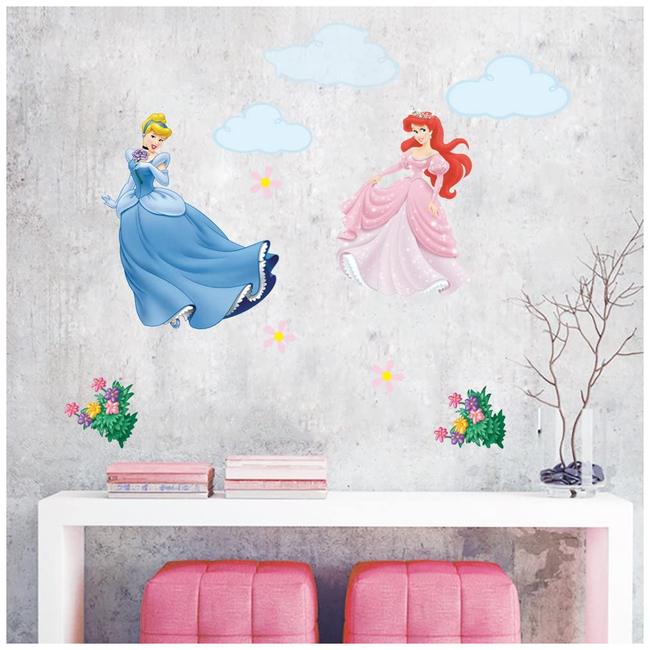 Decalmile Wall Stickers For Kids Room Snow White DM0163 [CLONE]