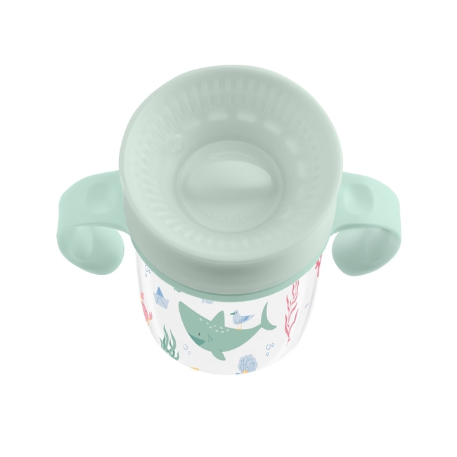 Kikka Boo Κύπελλο πόσης 360° 300ml Deep Sea Mint 31302030069