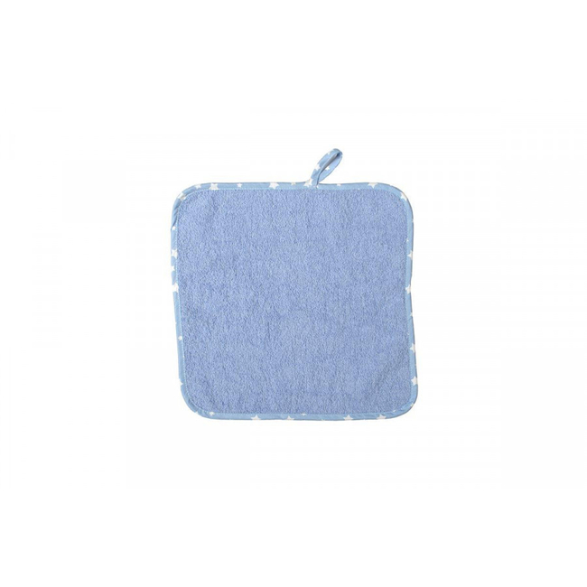 Dimcol Βρεφική Λαβέτα Ώμου 30x30cm Σιέλ 02 31120202002