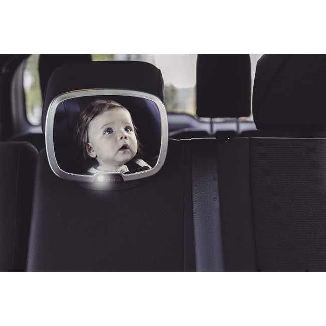 Diono Easy View Plus Mirror LED Control 21.5x16.5cm 60342