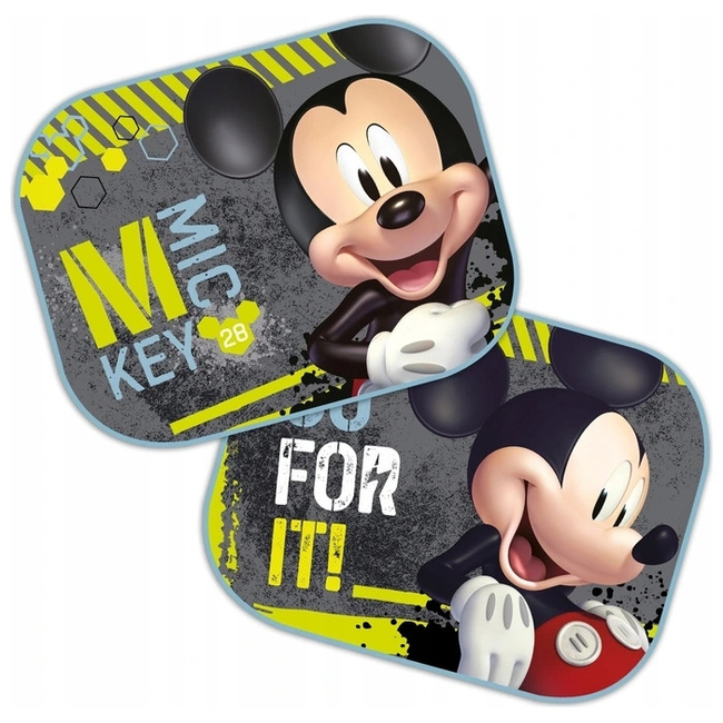 Disney Mickey Mouse Πλαϊνά Σκίαστρα Αυτοκινήτου 2 τμχ 9330