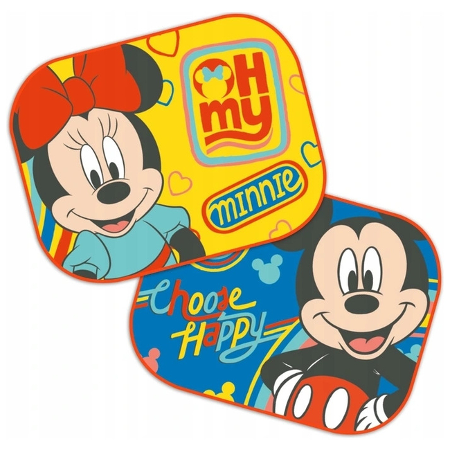 Disney MINNIE & MICKEY Πλαϊνά Σκίαστρα Αυτοκινήτου 2 τμχ 9331