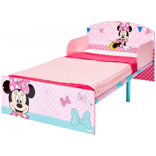 Disney Minnie Mouse Toddler Bed 140x70cm 18+ m 14389