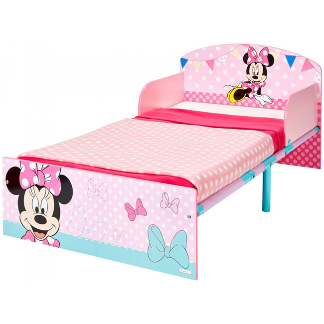 Disney Minnie Mouse Παιδικό Κρεβάτι 140x70cm 18+ m 14389