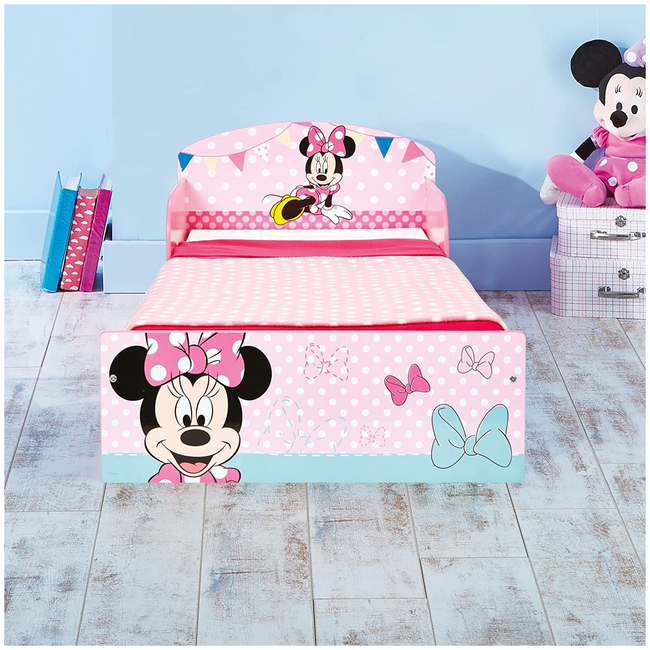 Disney Minnie Mouse Παιδικό Κρεβάτι 140x70cm 18+ m 14389