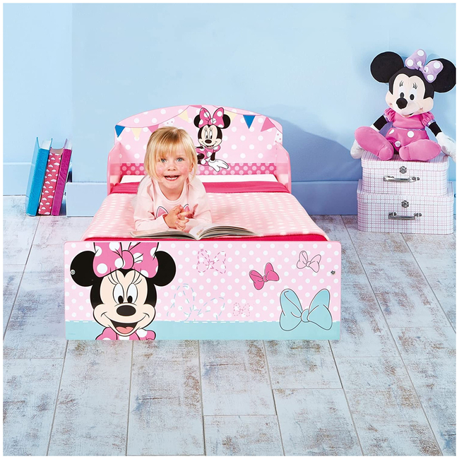 Disney Minnie Mouse Παιδικό Κρεβάτι 140x70cm 18+ m 14389