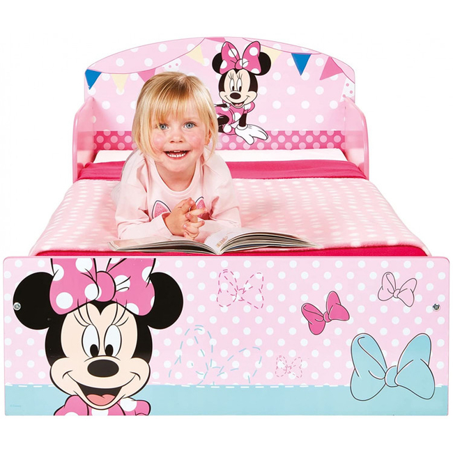 Disney Minnie Mouse Toddler Bed 140x70cm 18+ m 14389