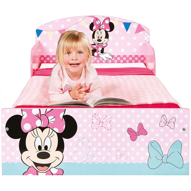 Disney Minnie Mouse Παιδικό Κρεβάτι 140x70cm 18+ m 14389