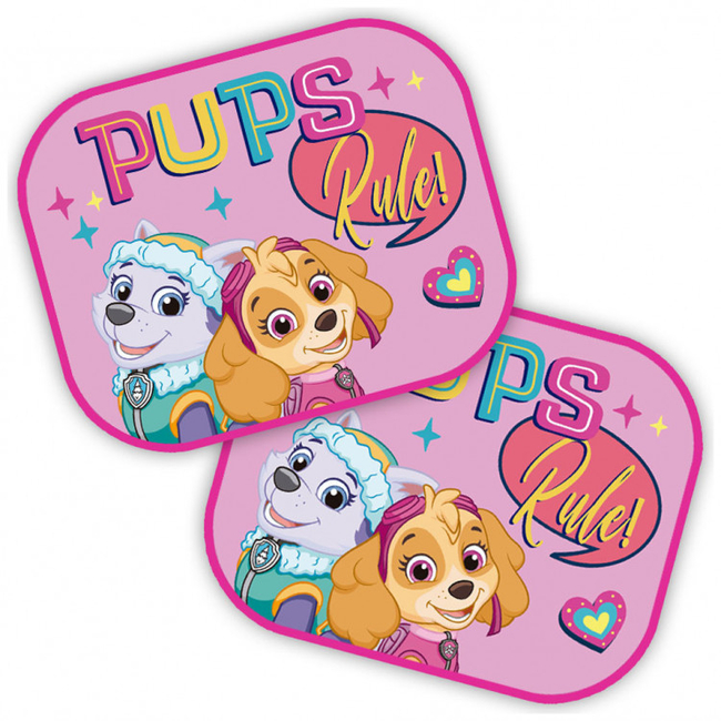 Disney Paw Patrol Πλαϊνά Σκίαστρα Αυτοκινήτου 2 τμχ 9327 Κορίτσι
