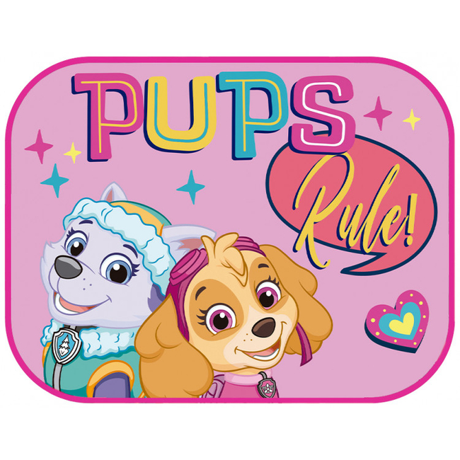 Disney Paw Patrol Πλαϊνά Σκίαστρα Αυτοκινήτου 2 τμχ 9327 Κορίτσι