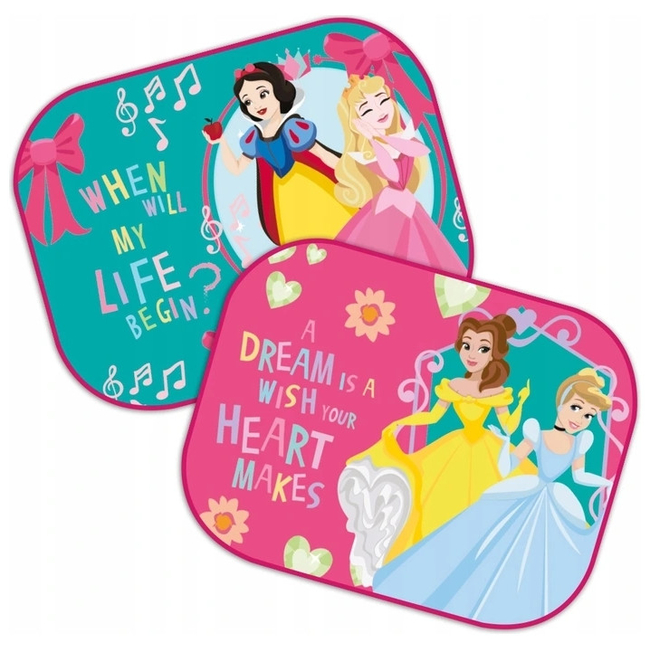 Disney Princess Car Sunshades Set of 2 9333