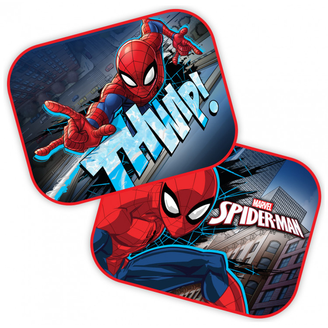 Disney Spiderman Πλαϊνά Σκίαστρα Αυτοκινήτου 2 τμχ 9323