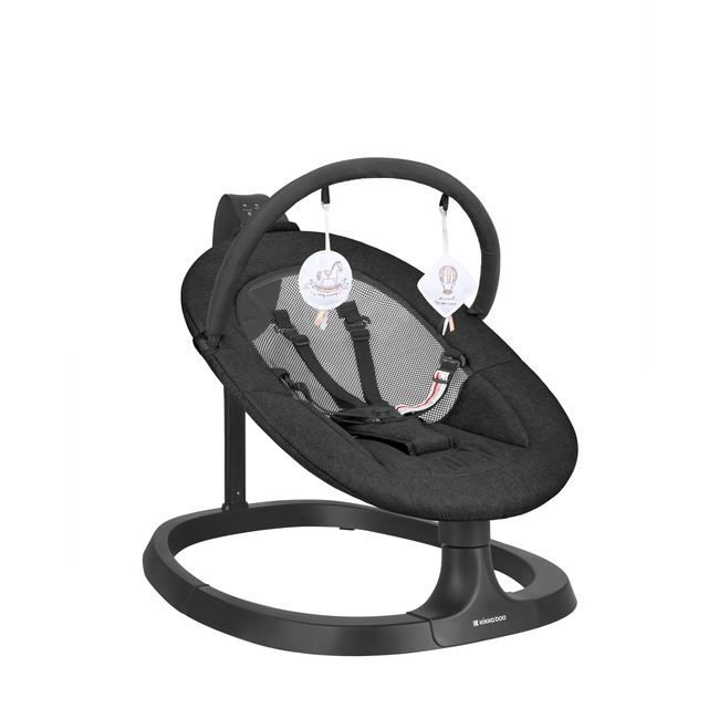 Kikka Boo Ηλεκτρική κούνια Ρηλάξ Zazu Μαύρο 31005010095