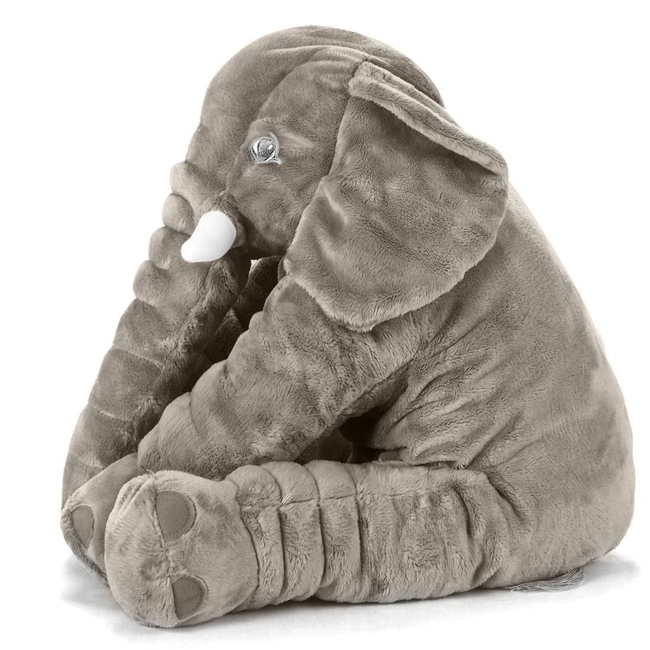 LARGE Sweet Dreams Elephant Plush Toy 55cm - Grey