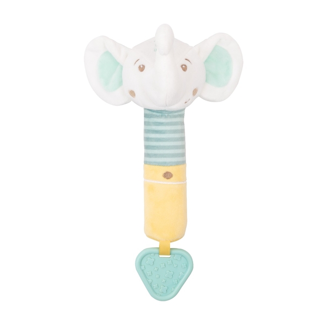 Squeaker toy with teether Elephant Time 31201010319