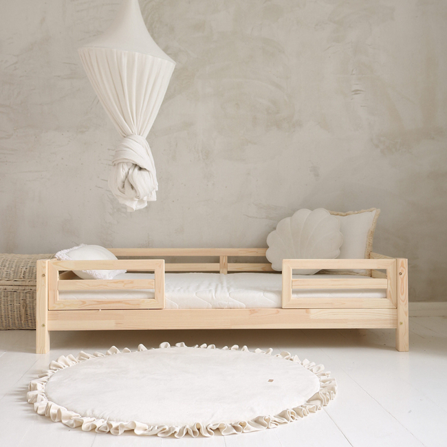 Luletto Basic Fello Duo – Κλασικό παιδικό κρεβάτι με κάγκελα & Κεντρική Είσοδο