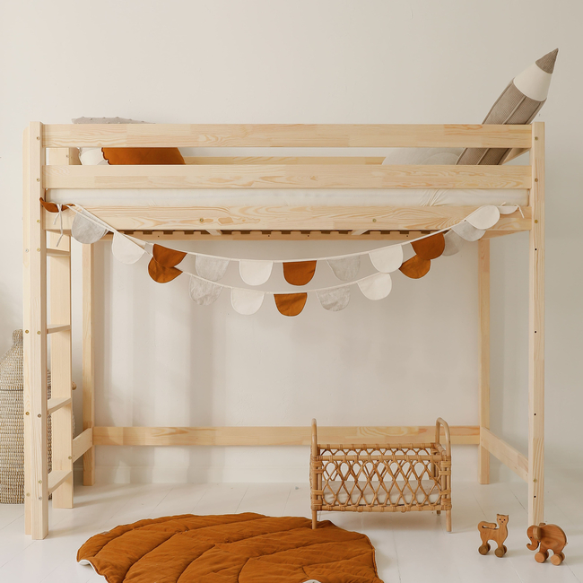 Luletto Basic Loft – Scandinavian Style Loft Bunk Bed