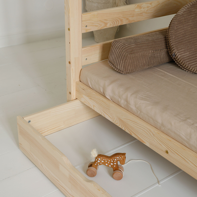 Luletto Basic Plus – Scandinavian Style Bunk Bed With Drawer