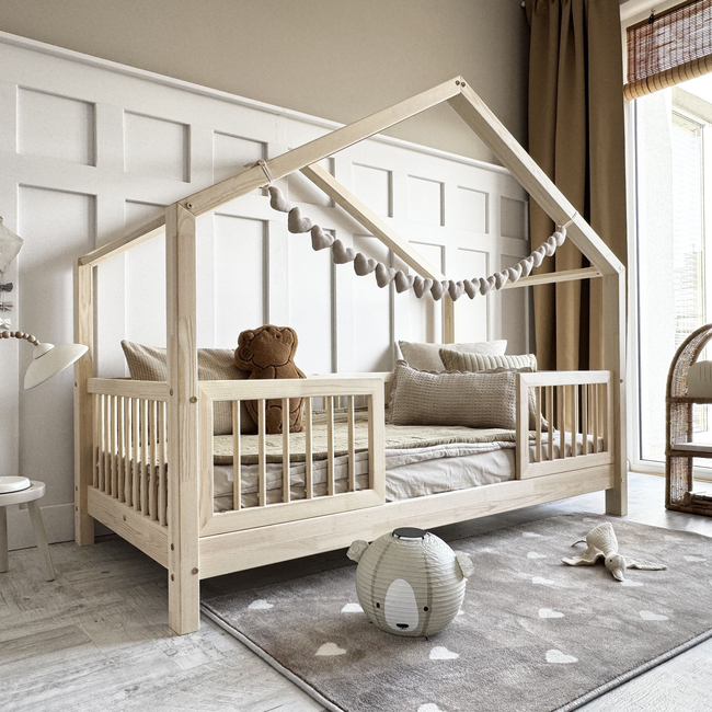 Luletto Alto Duo Montessori Children's Bed