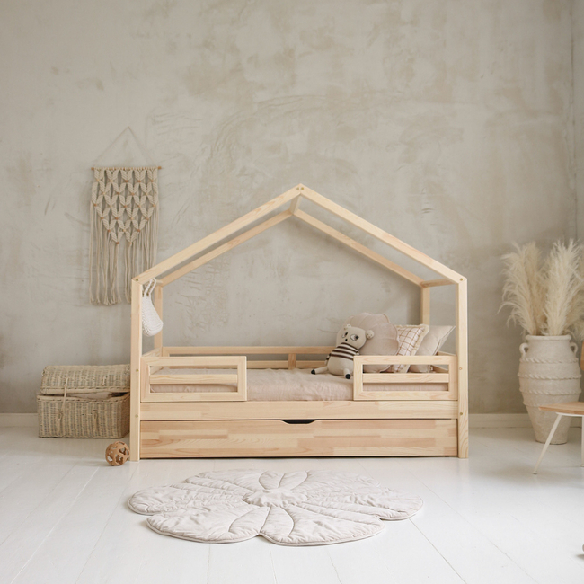 Luletto Housebed Fello Duo Plus – Κρεβάτι Σπιτάκι με Συρτάρι Ύπνου