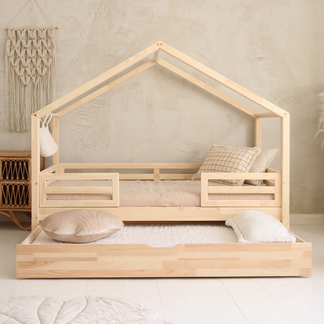 Luletto Housebed Fello Duo Plus – Κρεβάτι Σπιτάκι με Συρτάρι Ύπνου