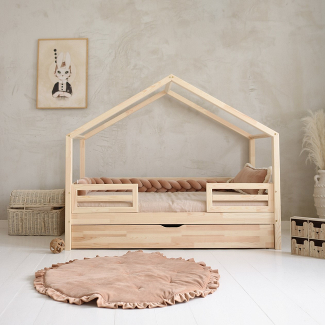 Luletto Housebed Fello Duo Plus – Κρεβάτι Σπιτάκι με Συρτάρι Ύπνου