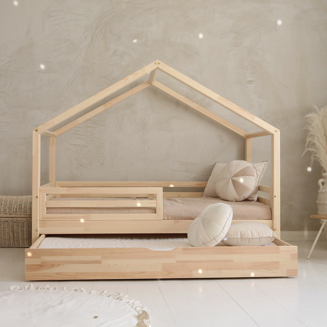 Luletto Housebed Fello Plus – Κρεβάτι Σπιτάκι με Συρτάρι Ύπνου