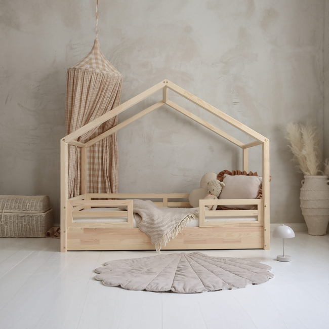 Luletto New Housebed Fello Duo – Κρεβάτι Σπιτάκι με Κεντρική Είσοδο