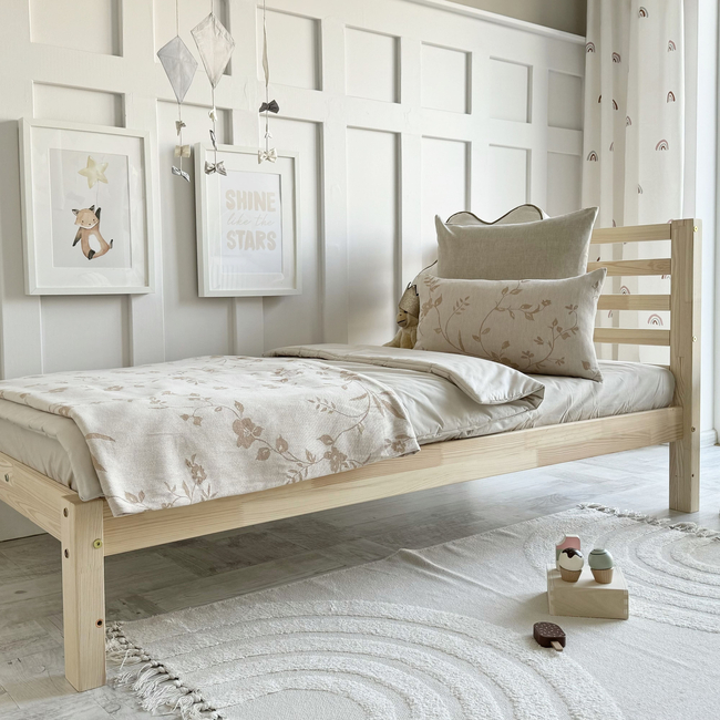 Luletto SIMPLE FELLO – Κλασικό Κρεβάτι με Προσκέφαλο