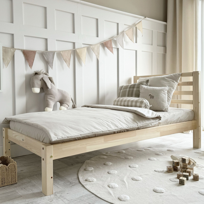 Luletto SIMPLE FELLO – Κλασικό Κρεβάτι με Προσκέφαλο