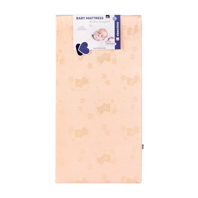 Kikka Boo Extra Comfort Στρωμα για Κούνια 60x120x8cm Bear Pink 41107030040