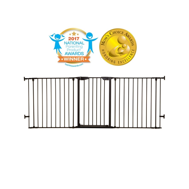 DreamBaby Newport Folding Child Safety Gate 85-200 cm Black BR75297