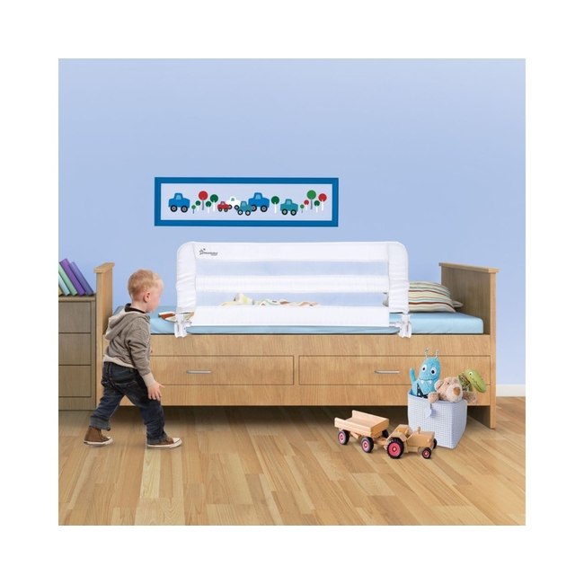 DreamBaby Savoy Παιδικό Προστατευτικό Κάγκελο Μπάρα Κρεβατιού White 110*50cm BR75157
