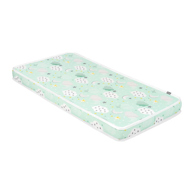 Kikka Boo Fantasia 60x120x9cm Στρώμα Κούνιας Clouds Mint 41107030004